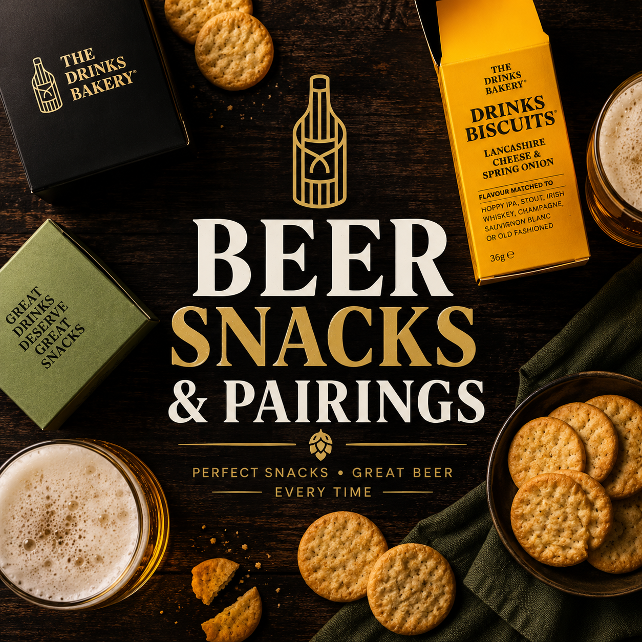 Beer Snacks & Pairings