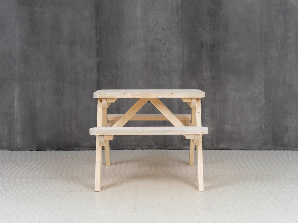 Classic Rounded Pub Style Picnic Bench and Table