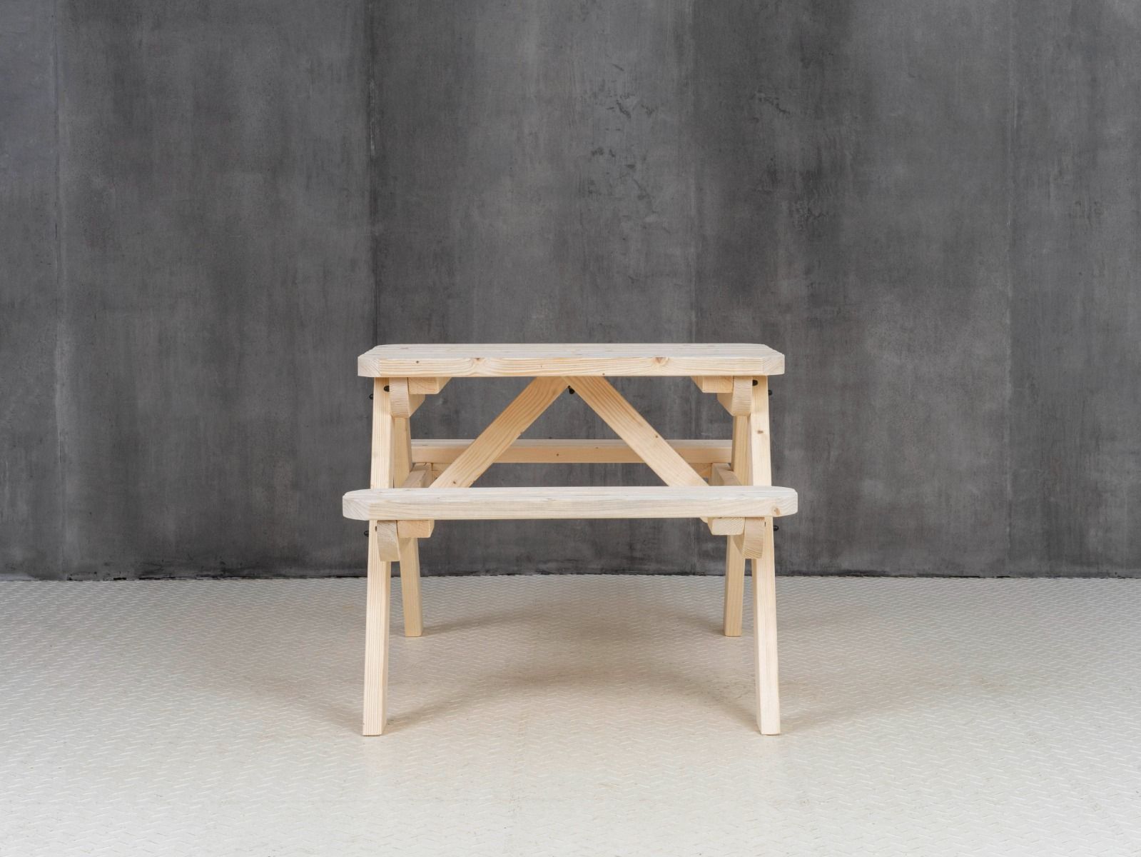 Classic Rounded Pub Style Picnic Bench and Table