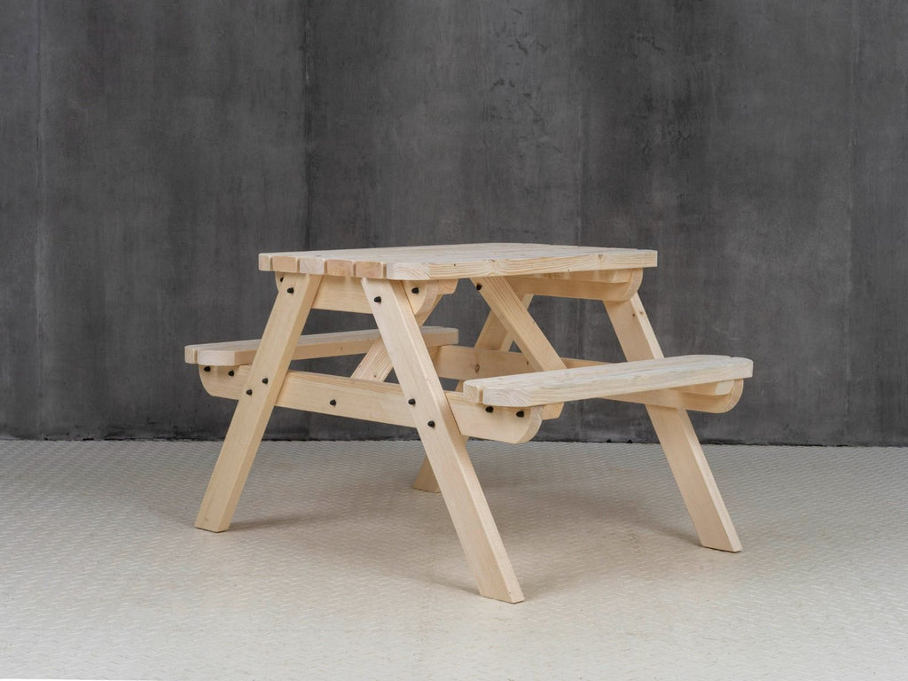 Classic Rounded Pub Style Picnic Bench and Table