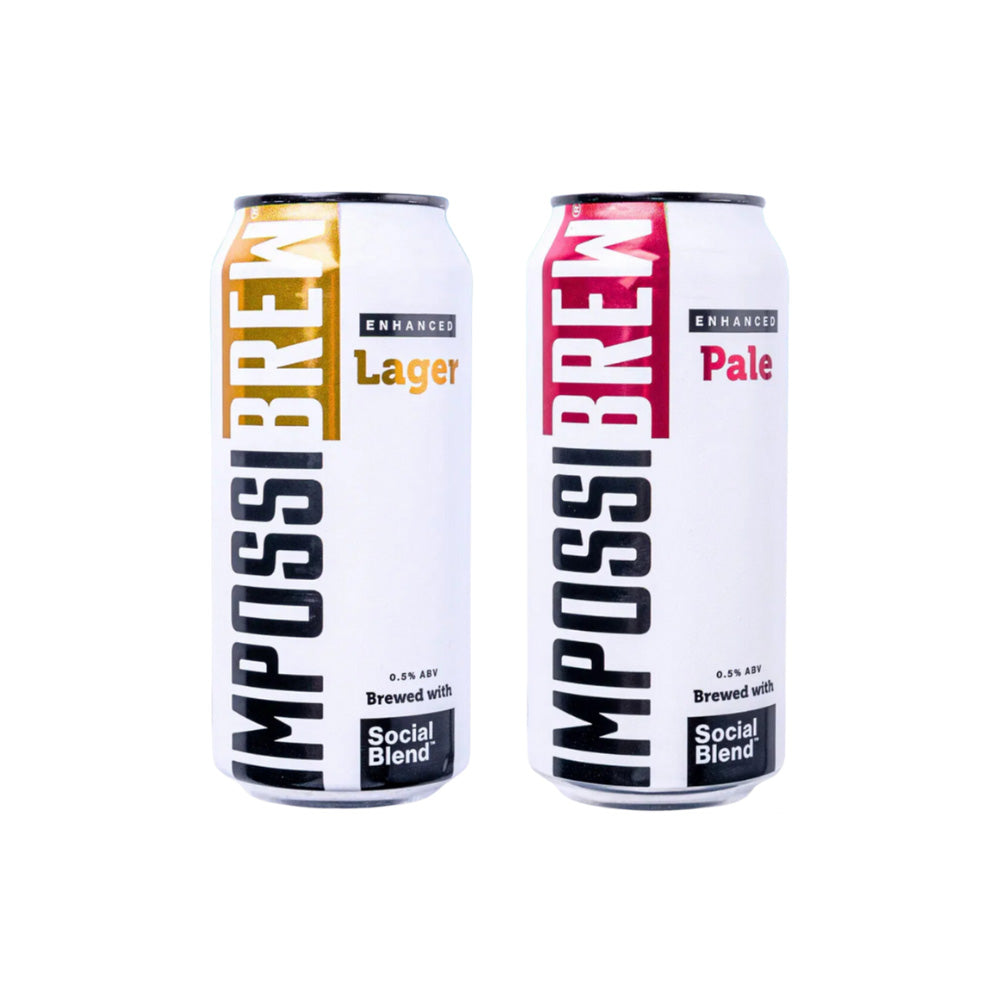 Impossibrew Signature Collection - Non Alcoholic Lager & Hazy Pale