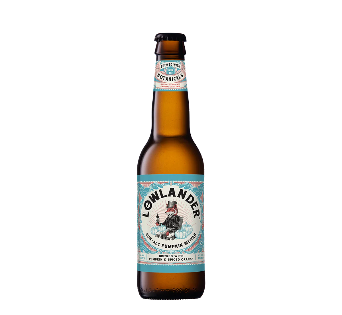 Lowlander Pumpkin Weizen - Non Alcoholic Wheat Beer (BBF 06 / 02 / 26)