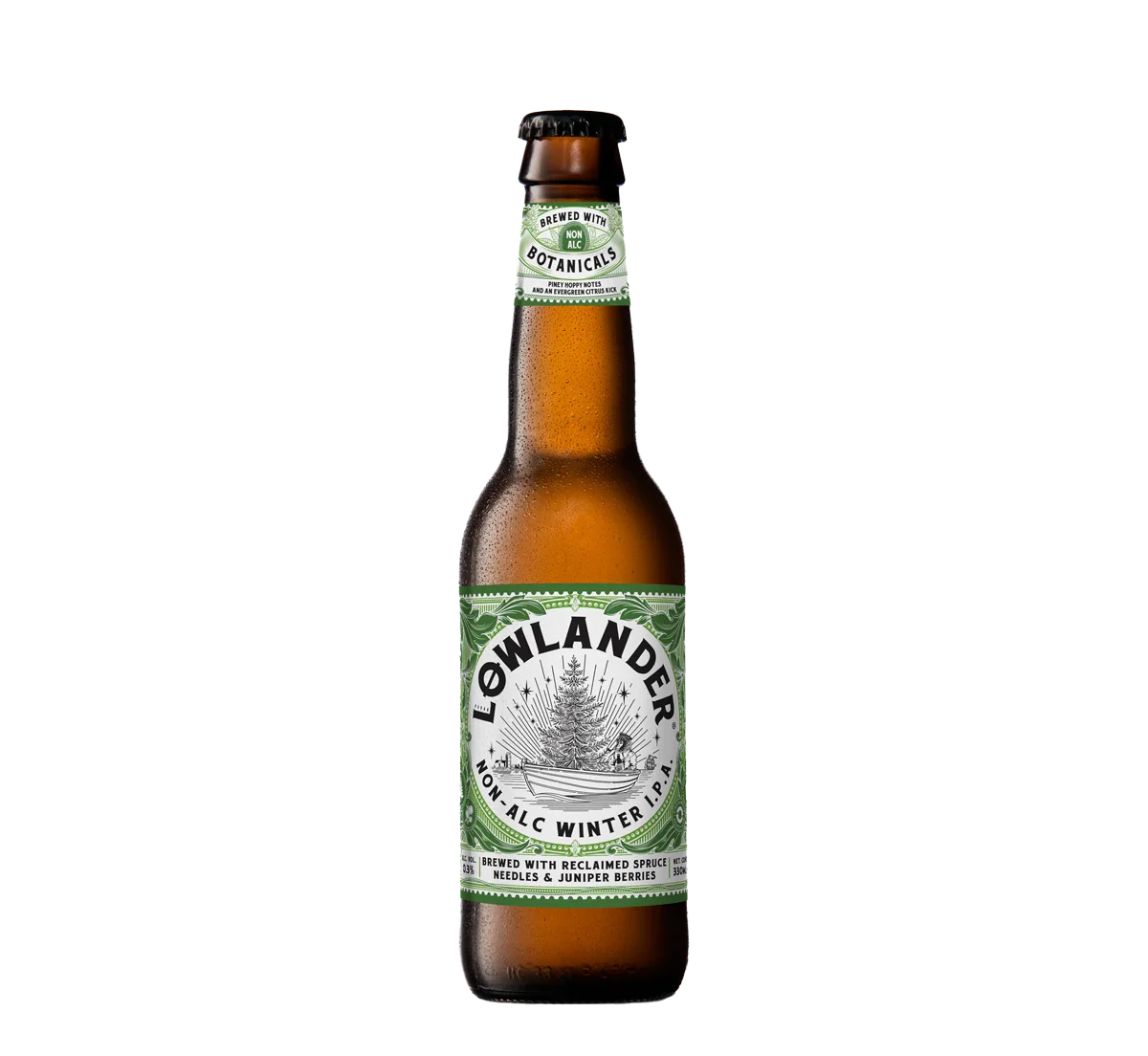 Lowlander Winter IPA - Non Alcoholic Winter IPA