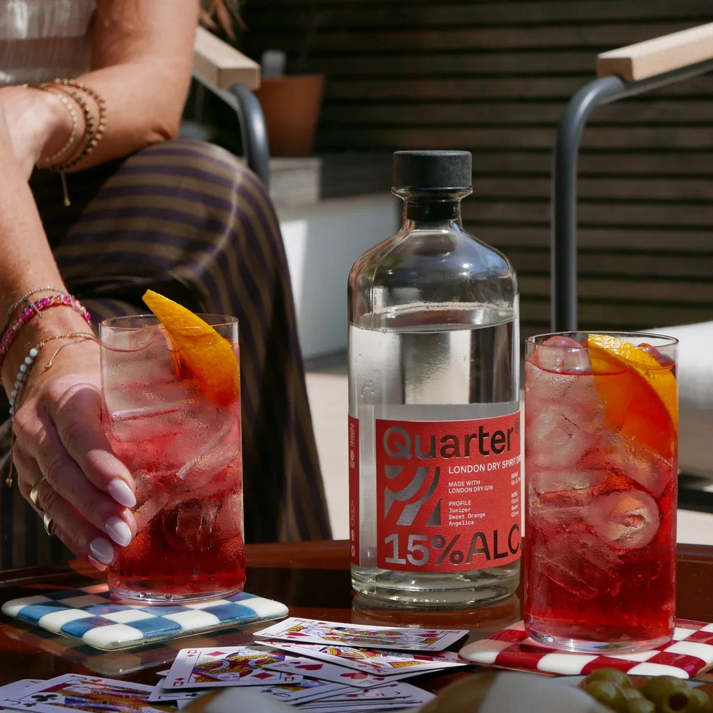 Quarter Proof 'London Dry' Mid Strength Gin Alternative (15% ABV)
