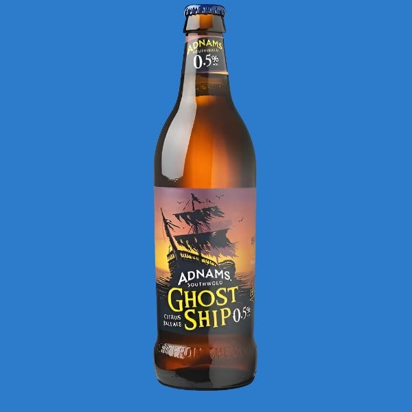 Adnams Ghost Ship Alcohol Free Beer (0.5% ABV)