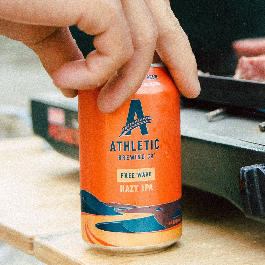 Athletic Brewing Co. Free Wave Alcohol-Free Hazy IPA (0.5% ABV)