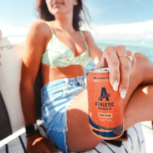 Athletic Brewing Co. Free Wave Alcohol-Free Hazy IPA (0.5% ABV)