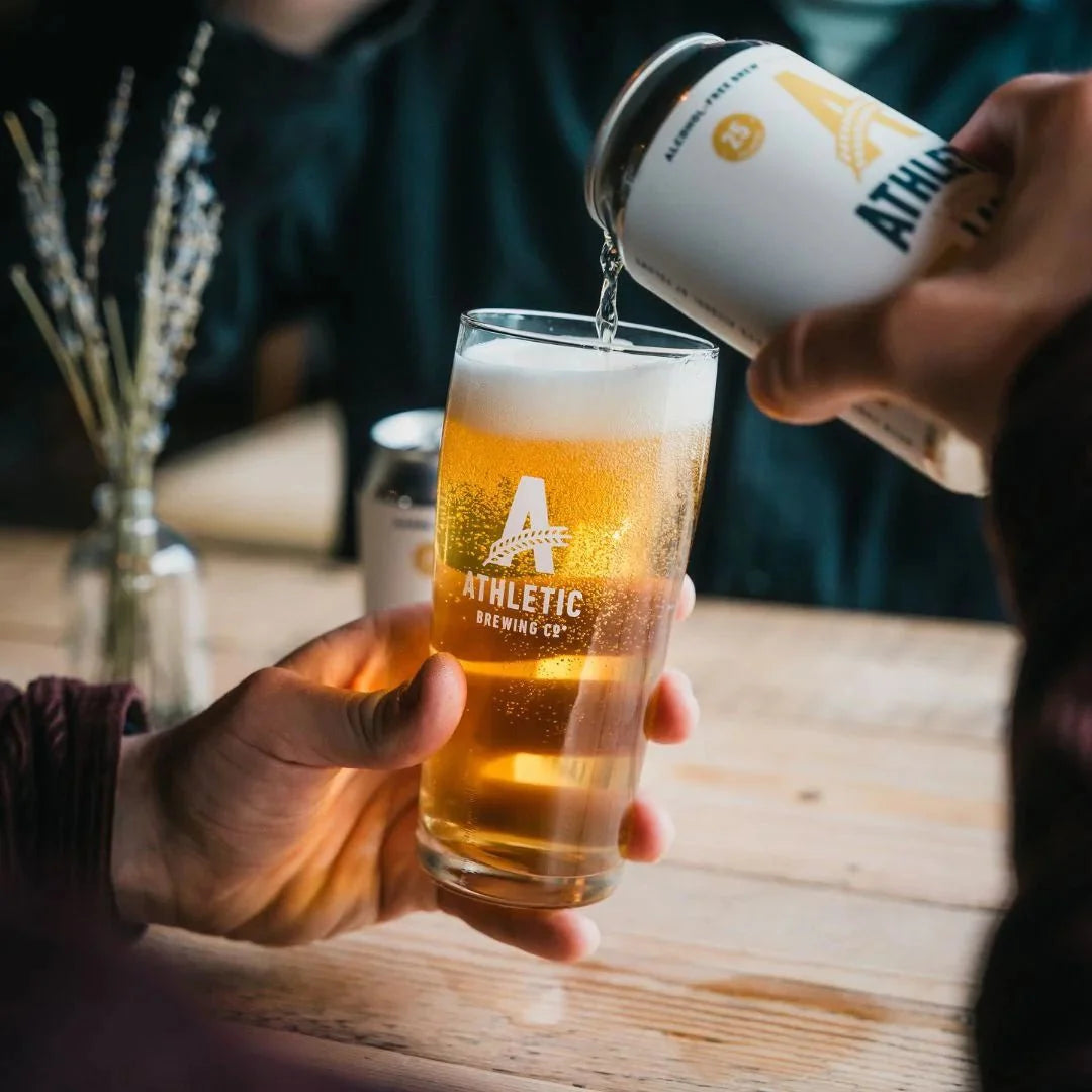 Athletic Brewing Co. Athletic Lager Alcohol-Free Lager (0.5% ABV)
