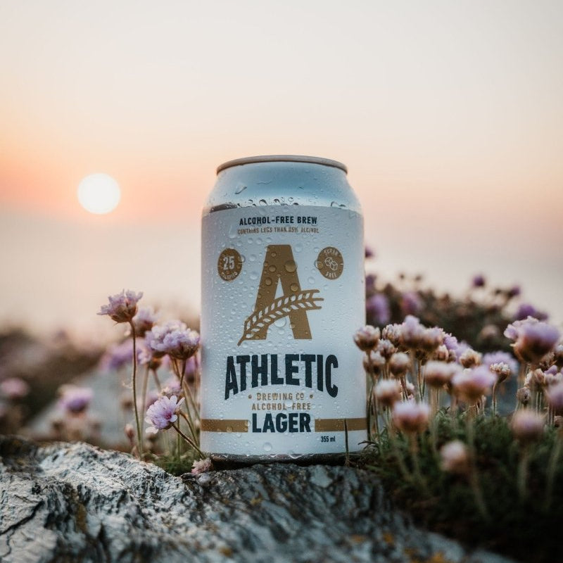Athletic Brewing Co. Athletic Lager Alcohol-Free Lager (0.5% ABV)