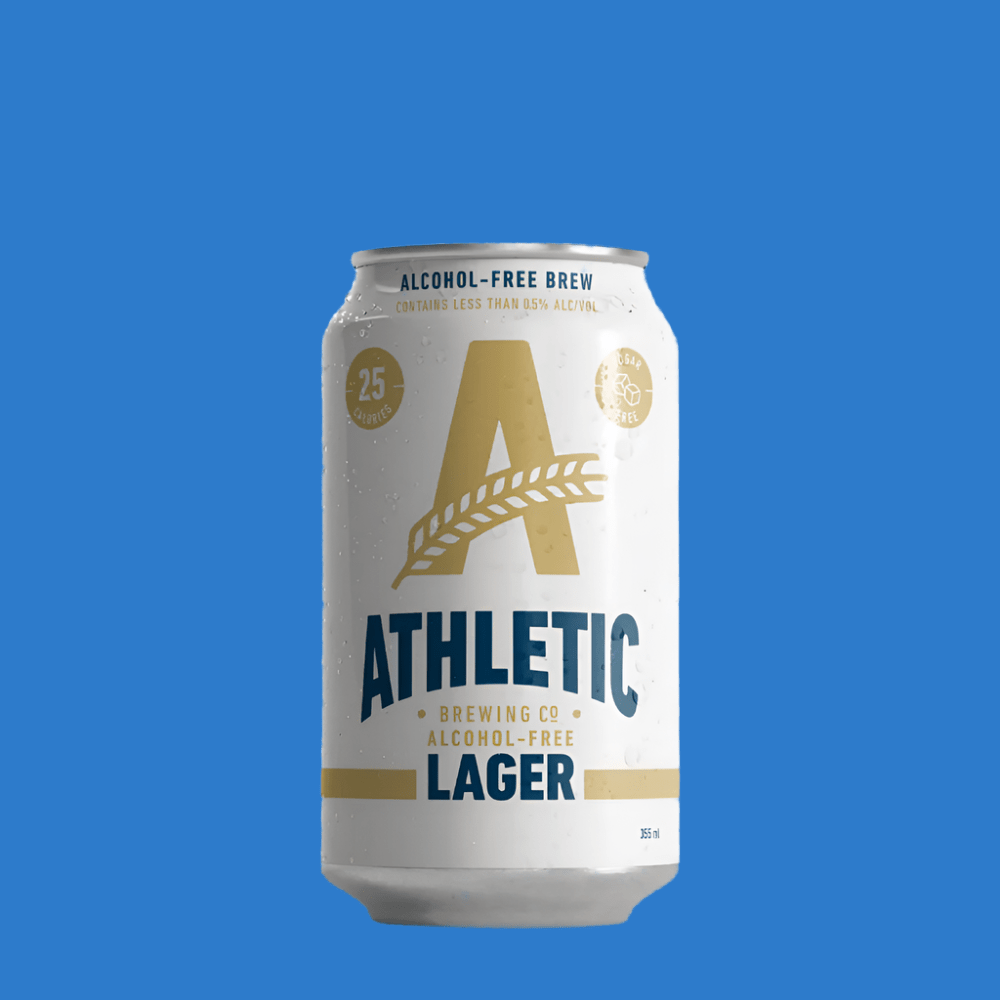 Athletic Brewing Co. Athletic Lager Alcohol-Free Lager (0.5% ABV)