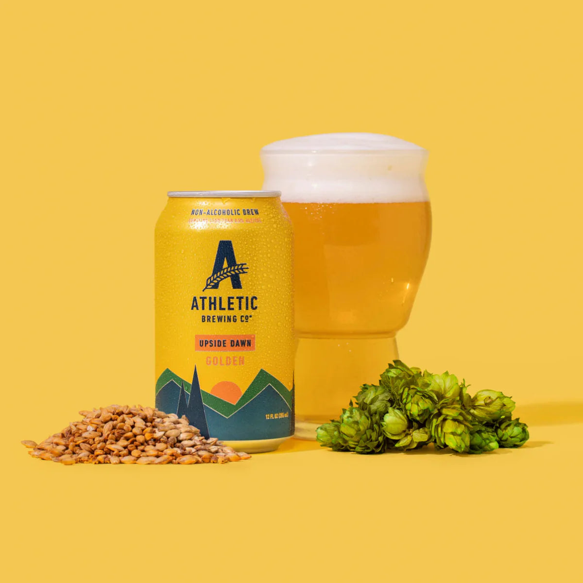 Athletic Brewing Company Upside Dawn Alcohol Free Pale Ale (0.5% ABV)