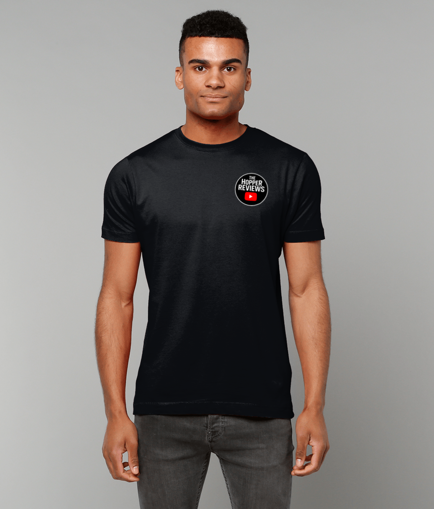 The Hopper Reviews Official T-Shirt, Black or White, Premium Beer Lover Tee