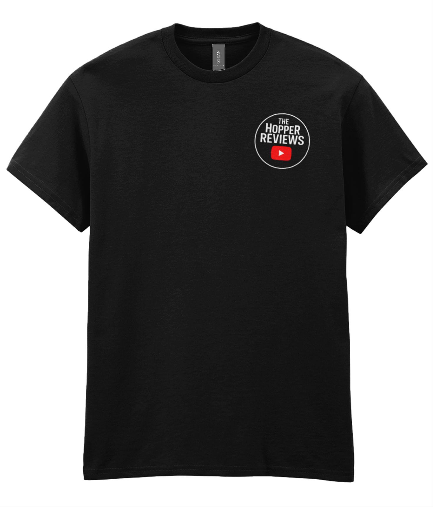 The Hopper Reviews Official T-Shirt, Black or White, Premium Beer Lover Tee