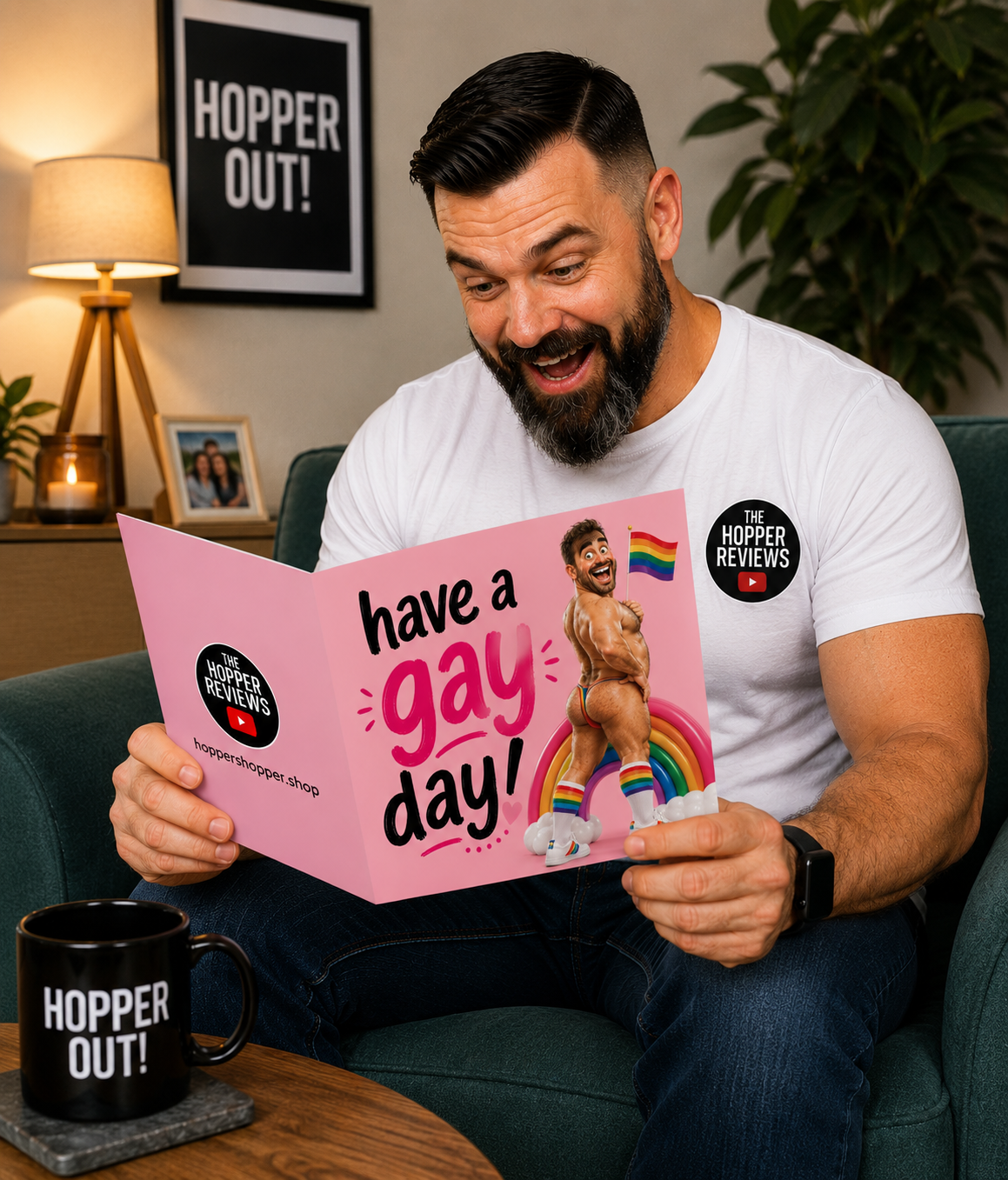 Have a Gay Day! Funny LGBTQ+ Pride Greeting Card