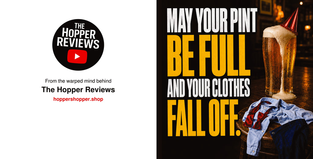 May Your Pint Be Full and Your Clothes Fall Off! Funny Rude Beer Birthday Card