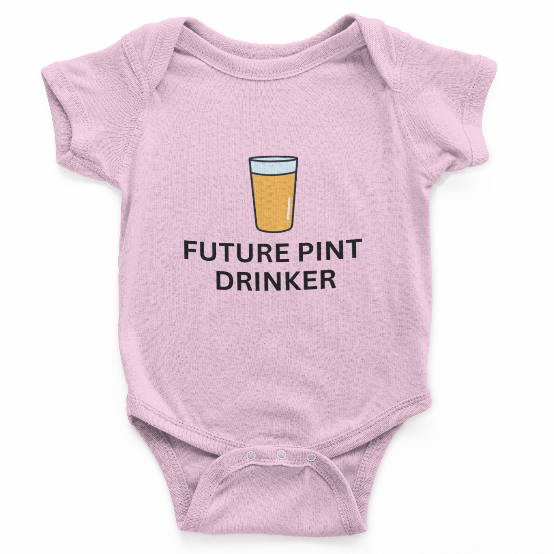 Future Pint Drinker Baby Grow