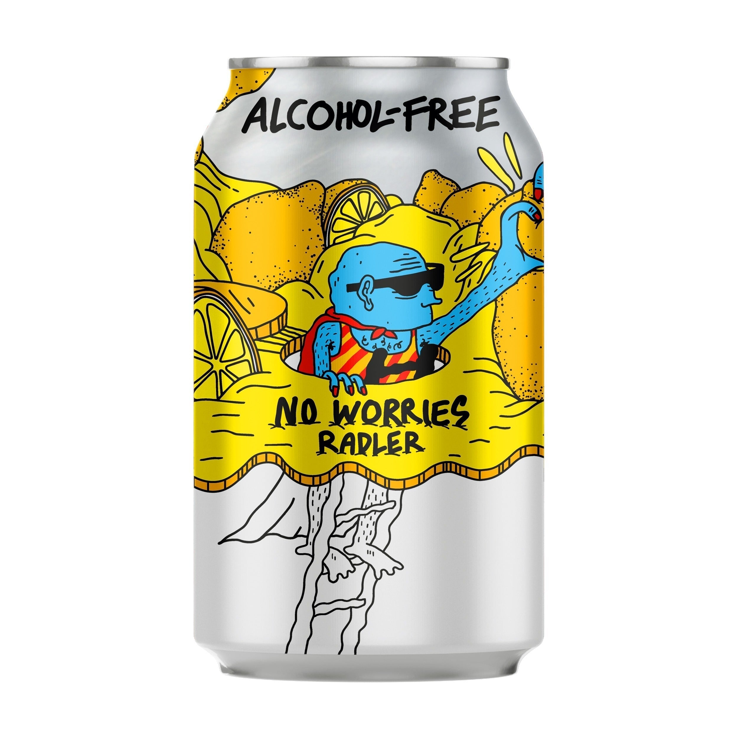 Lervig No Worries Radler – Alcohol Free Beer