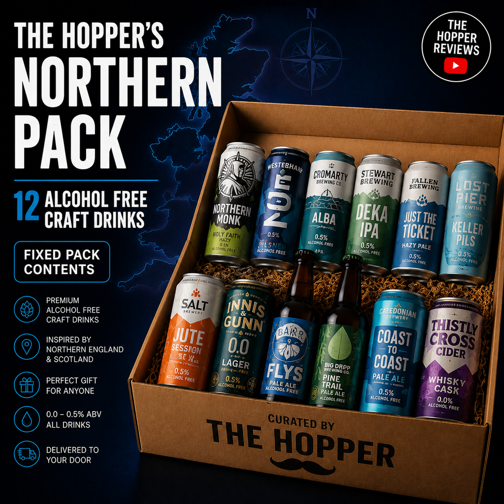 The Hopper's Northern Pack, 12 Craft Drinks