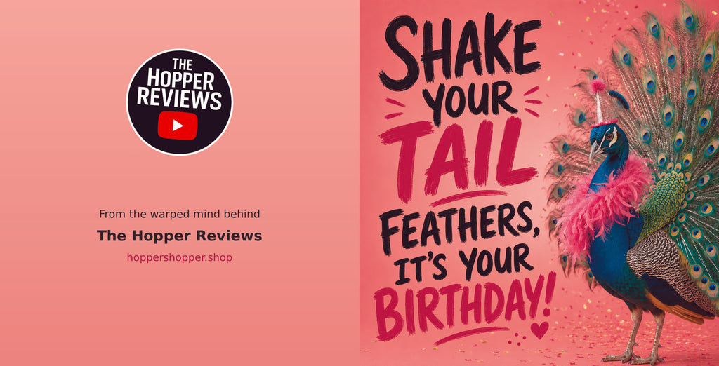 Shake Your Tail Feathers, It’s Your Birthday! Funny Peacock Birthday Card