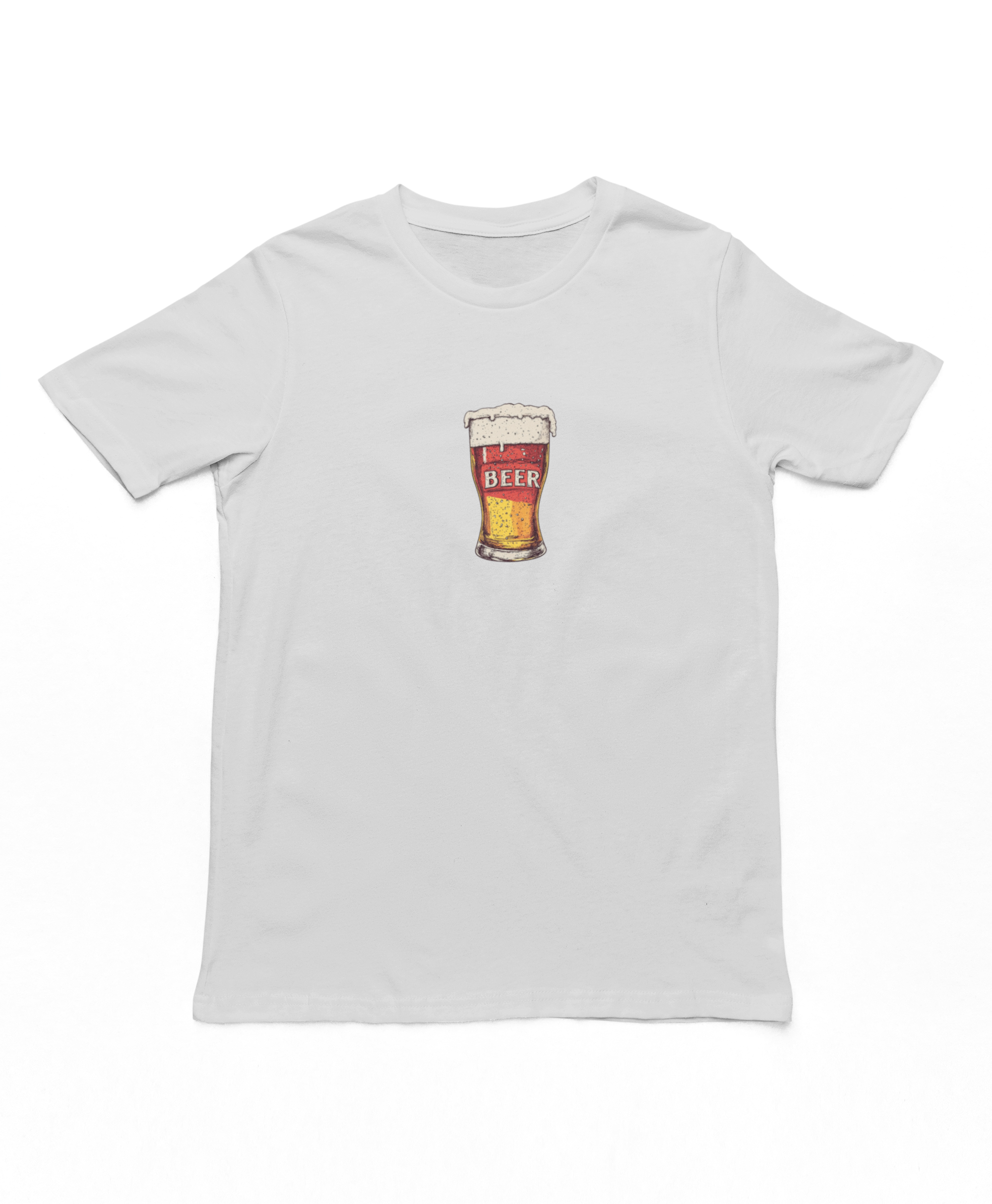 Beer Glass Adults T-Shirt
