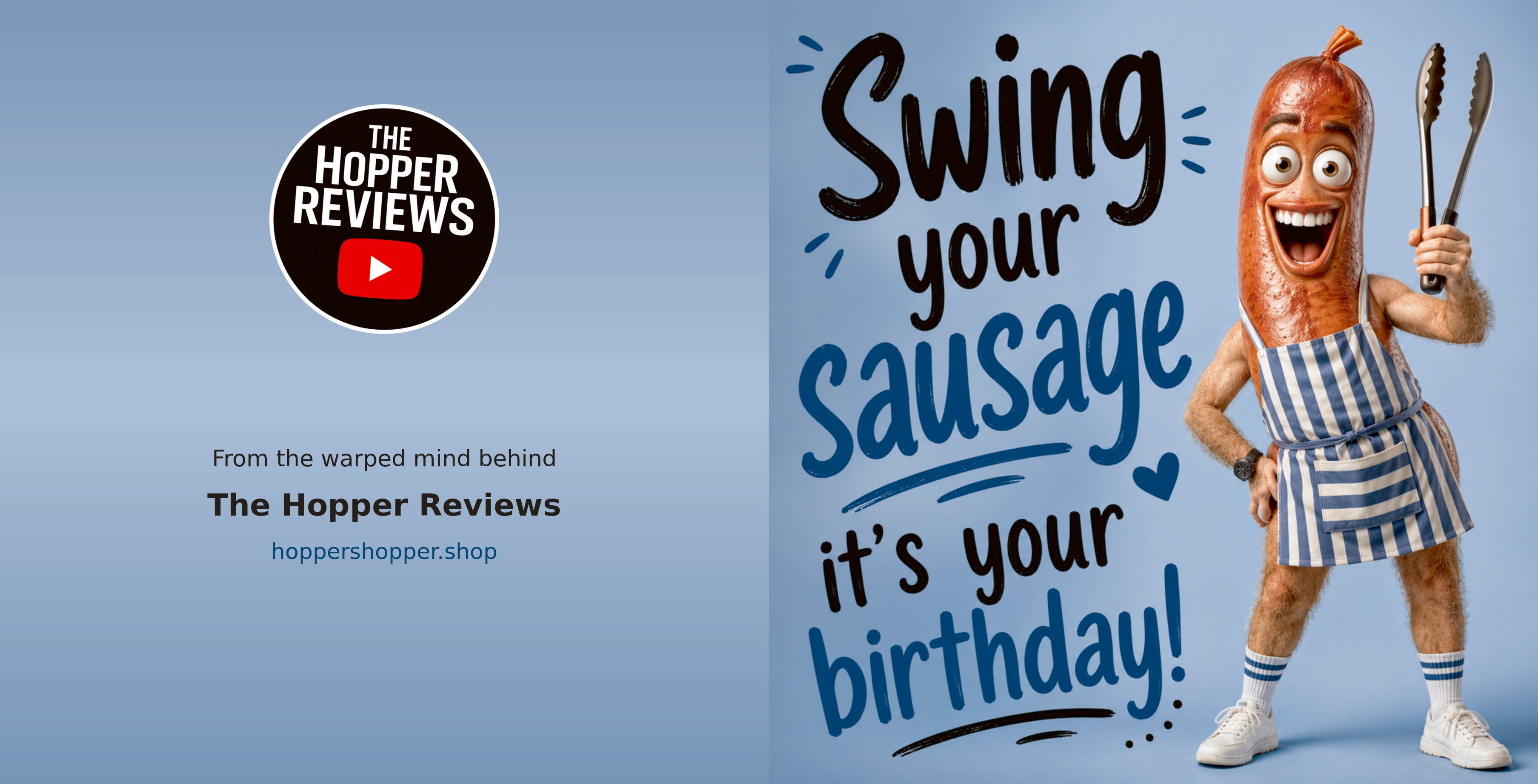 Swing Your Sausage, It’s Your Birthday! Funny Rude Birthday Card