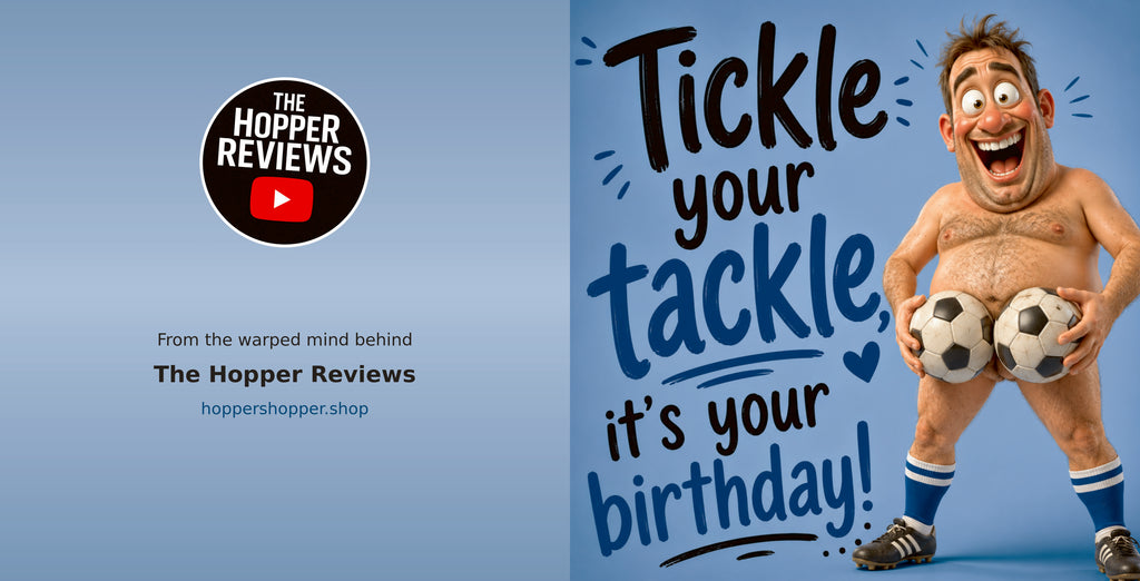 Tickle Your Tackle, It’s Your Birthday! Funny Rude Birthday Card