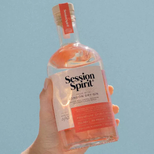 Session Spirit London Dry Gin | Mid‑Strength Botanical Spirit |  25% ABV